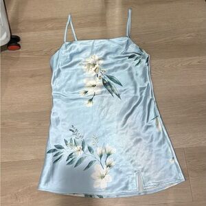 Princess Polly Blue Floral Mini Dress